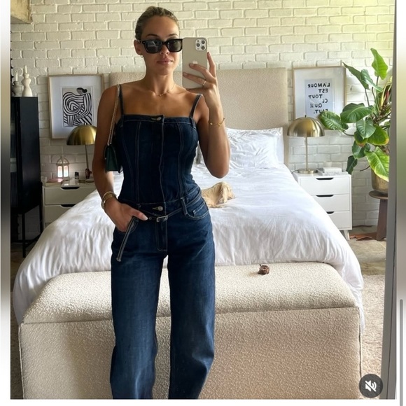 NWT ZARA denim jumpsuit size XS and S - Picture 6 of 16